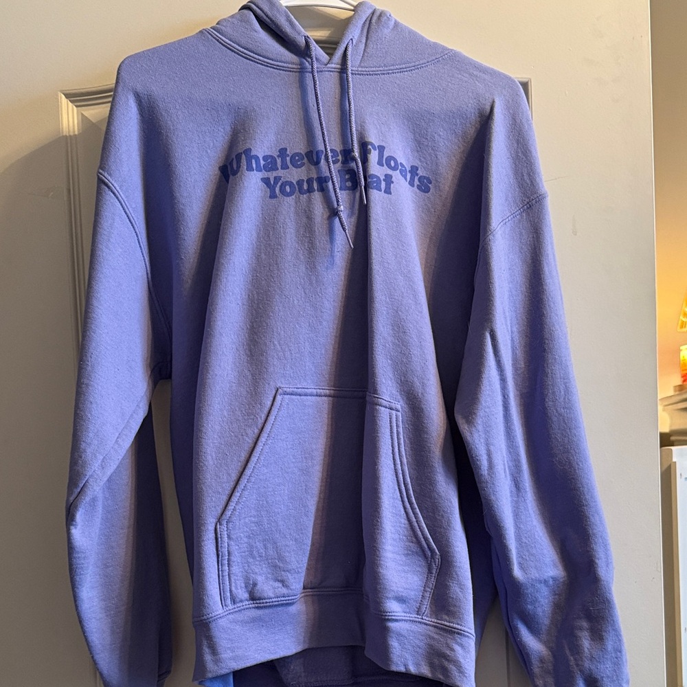 Gildan Purple Graphic Hoodie